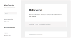 Desktop Screenshot of elbenfreunde.com